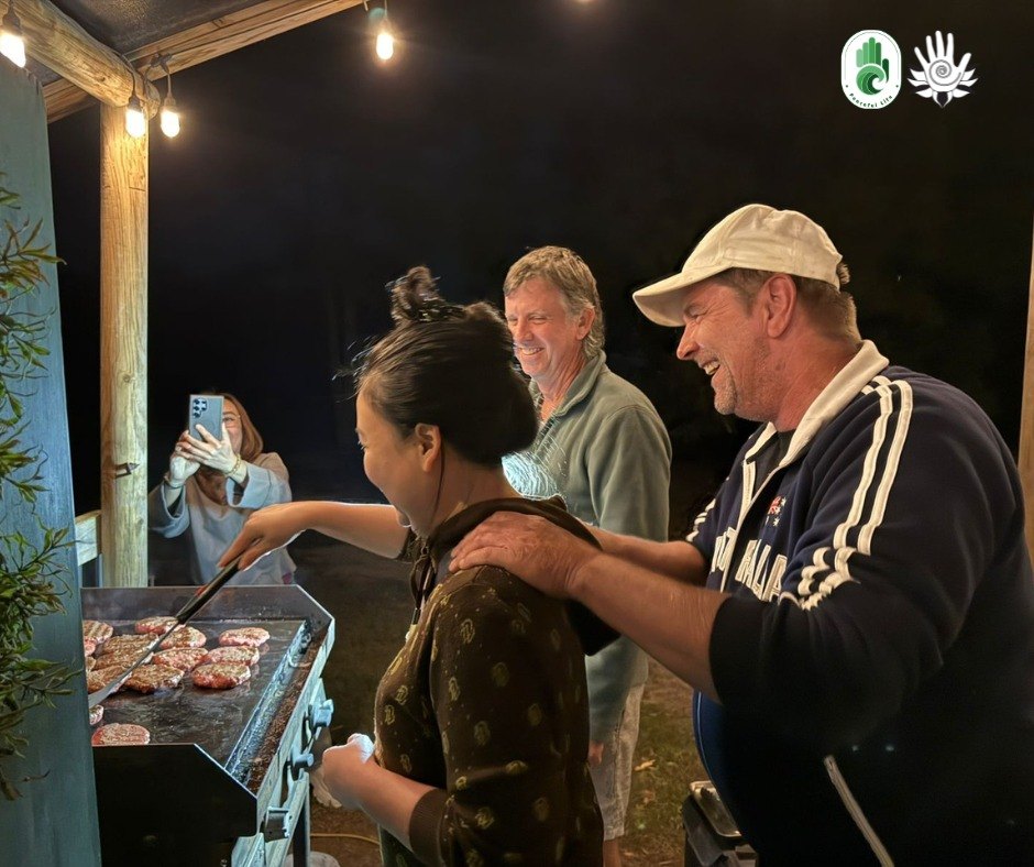 BBQ night under the lights